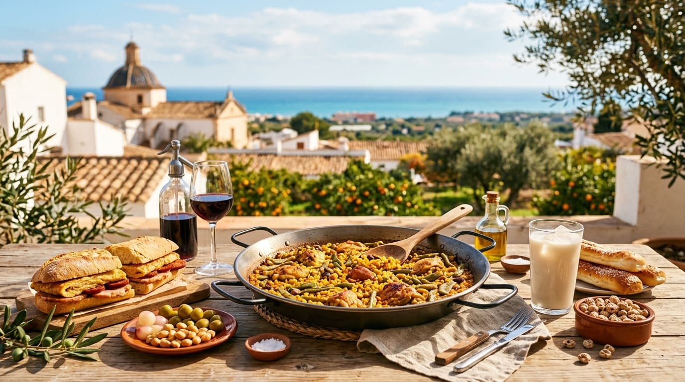 Descubre la Gastronomía Valenciana: Paella, Horchata y el Ritual del Esmorzaret