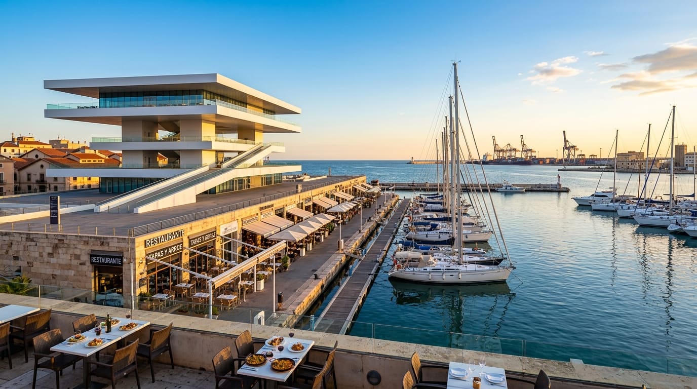 El Puerto de Valencia y la Marina: Gastronomía, Cultura y el Legado de la America's Cup