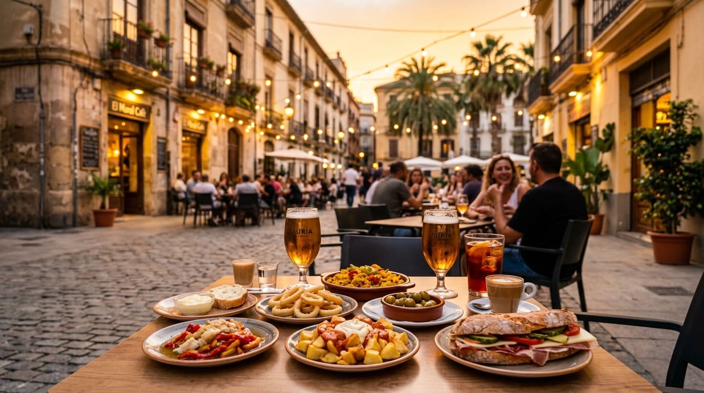 Noches Valencianas: Tapas, Terrazas y el Ritual del Esmorzaret